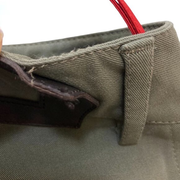 Vintage PRADA SPORT Army Green Straight Leg Utility Cargo Pants Y2K - Picture 12 of 12